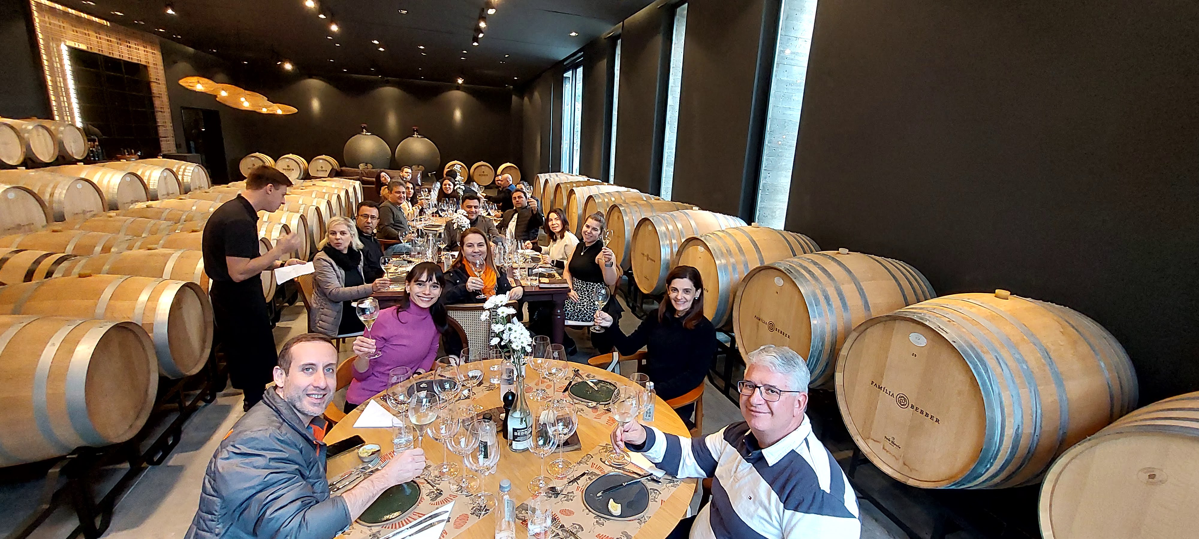 Almoço harmonizado na vinícola Família Bebber